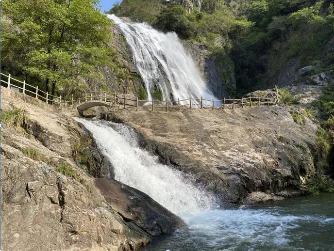 安徽天柱山大峡谷景区瀑布群